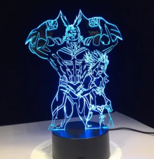 Hero Energy in Your Room | 3D LED Lamp
