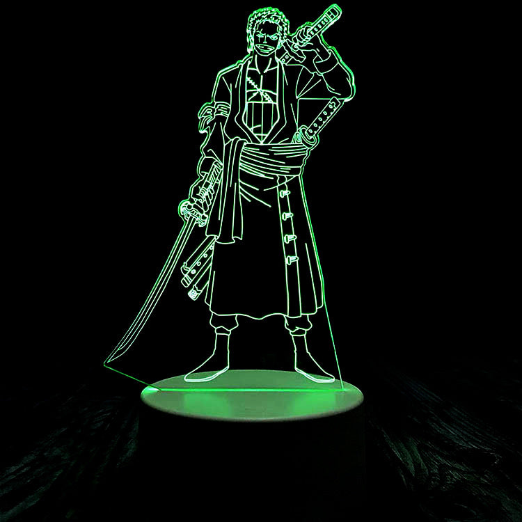 Anime Glow Setup | Zoro LED Night Lamp