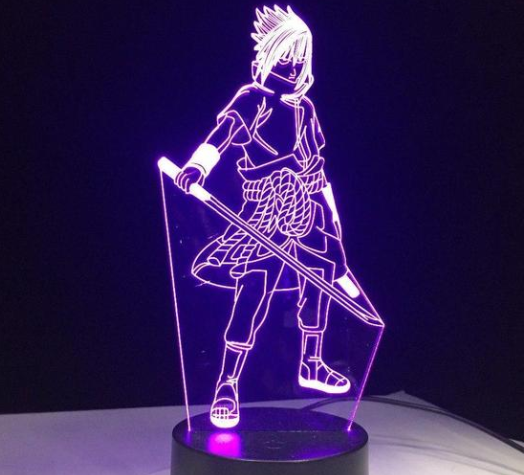 Shinobi Vibes | Sasuke 3D Night Lamp
