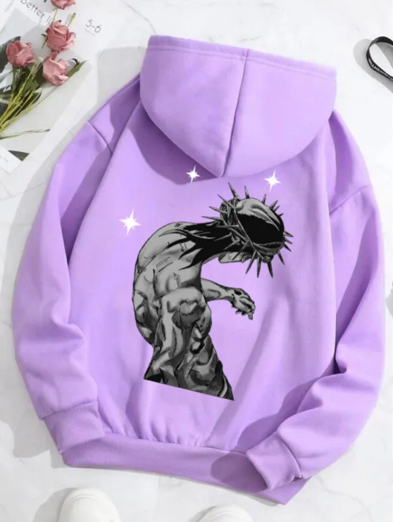 Wear Your Faith with Confidence | Jesus Graphic Hoodie