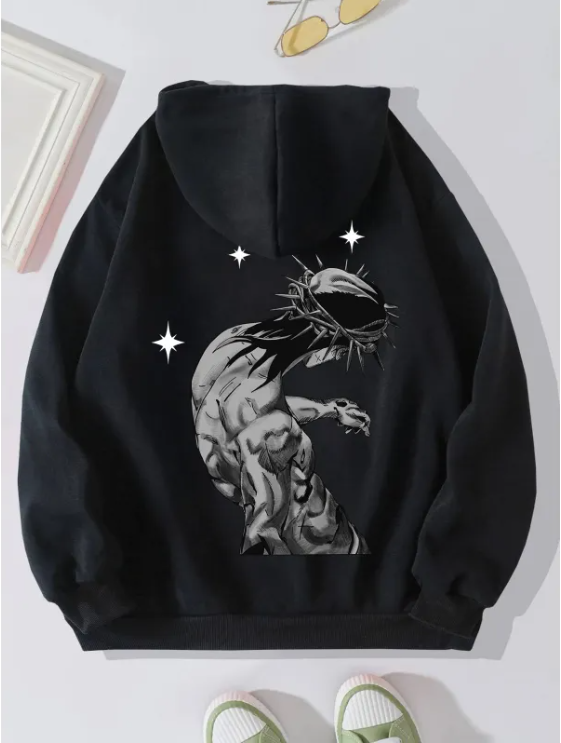 Wear Your Faith with Confidence | Jesus Graphic Hoodie