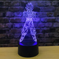 3D Anime Glow | Goku LED Lamp
