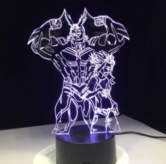 Hero Energy in Your Room | 3D LED Lamp