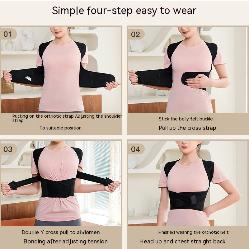 Fix Your Posture Fast | Back Support Brace