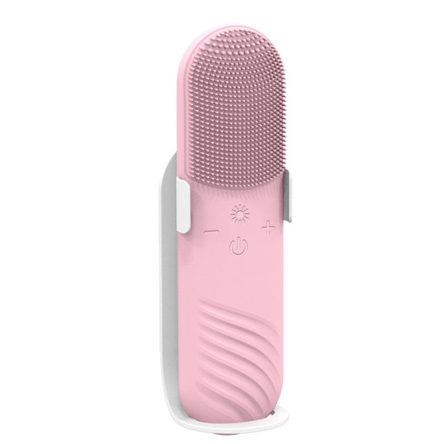 Deep Clean Skin Brush | Red & Blue Light Therapy