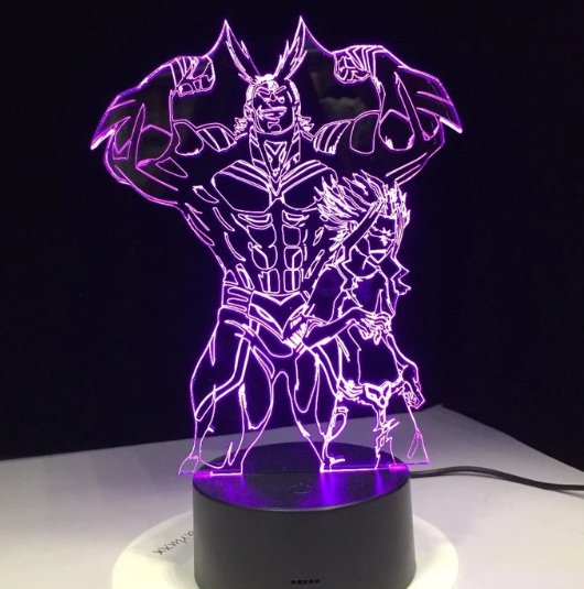 Hero Energy in Your Room | 3D LED Lamp